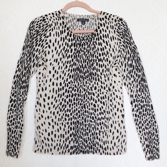 J. Crew Factory Sweaters - [J. Crew Mercantile] Dalmatian Print Crew -- M